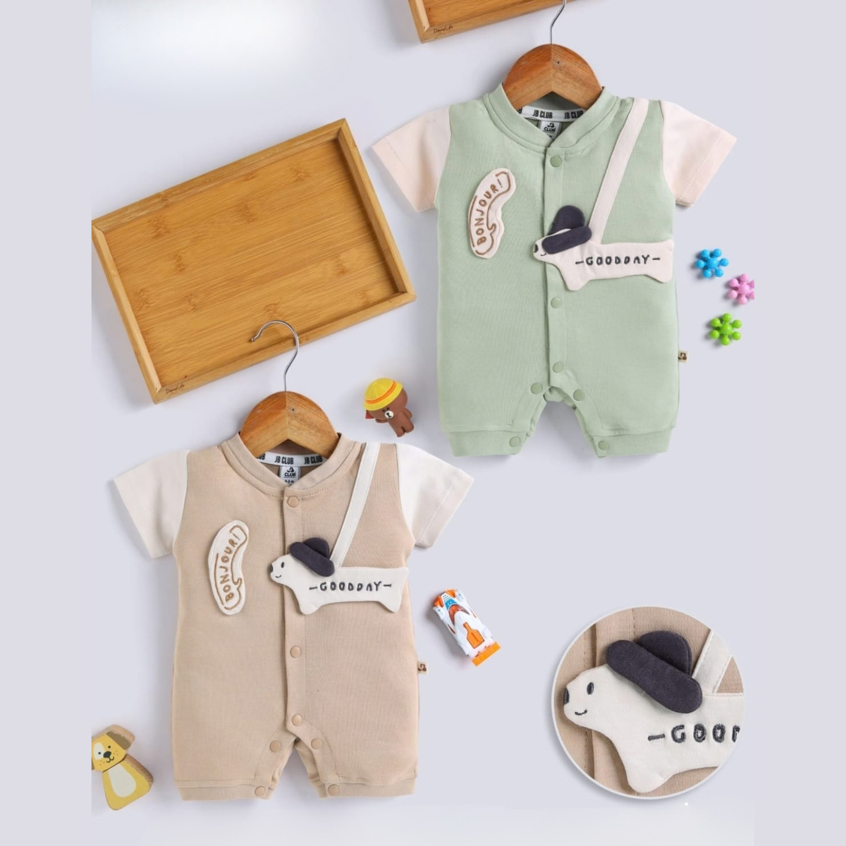 (JB-5421) INFANT HALF RFOMPER (UP TO 9 months)