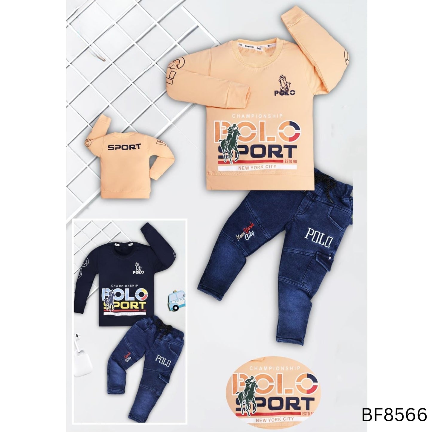 (BF8566) BOYS FULL SET 16/26