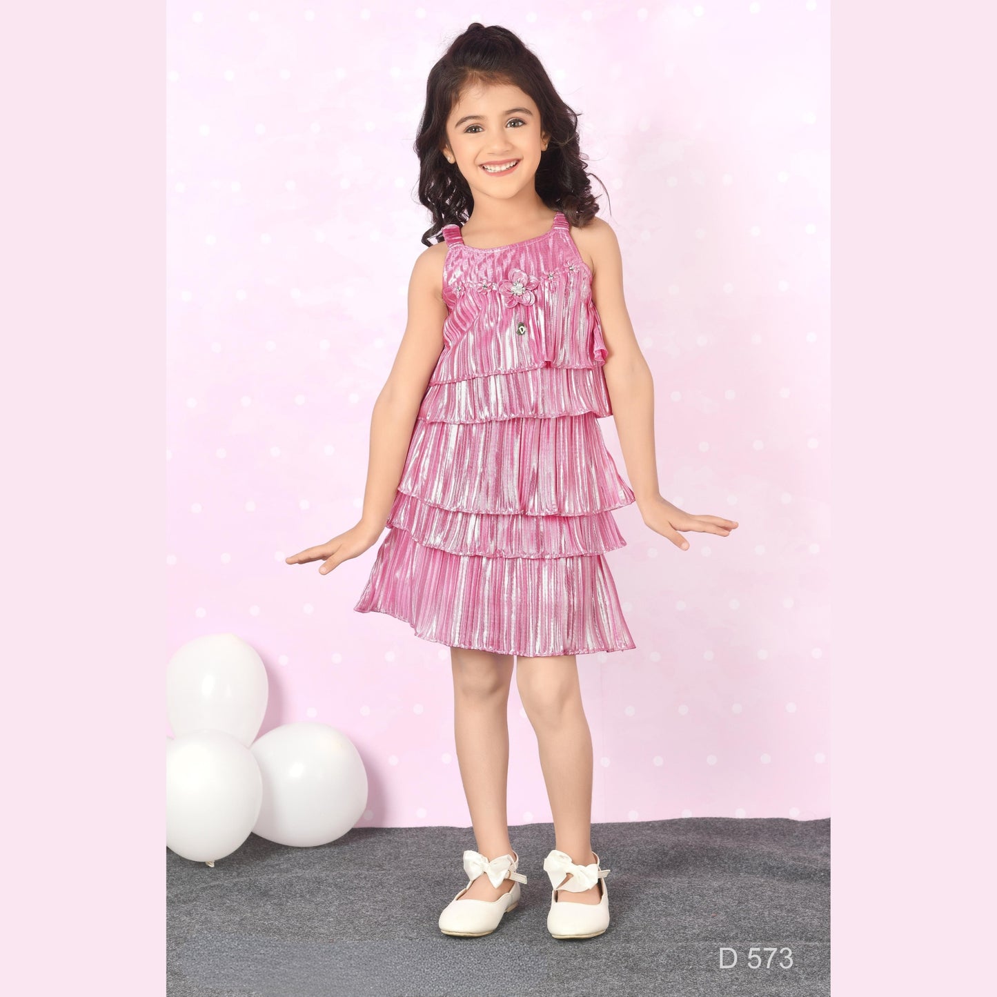 (D-573) Girls Party Dress 14/28