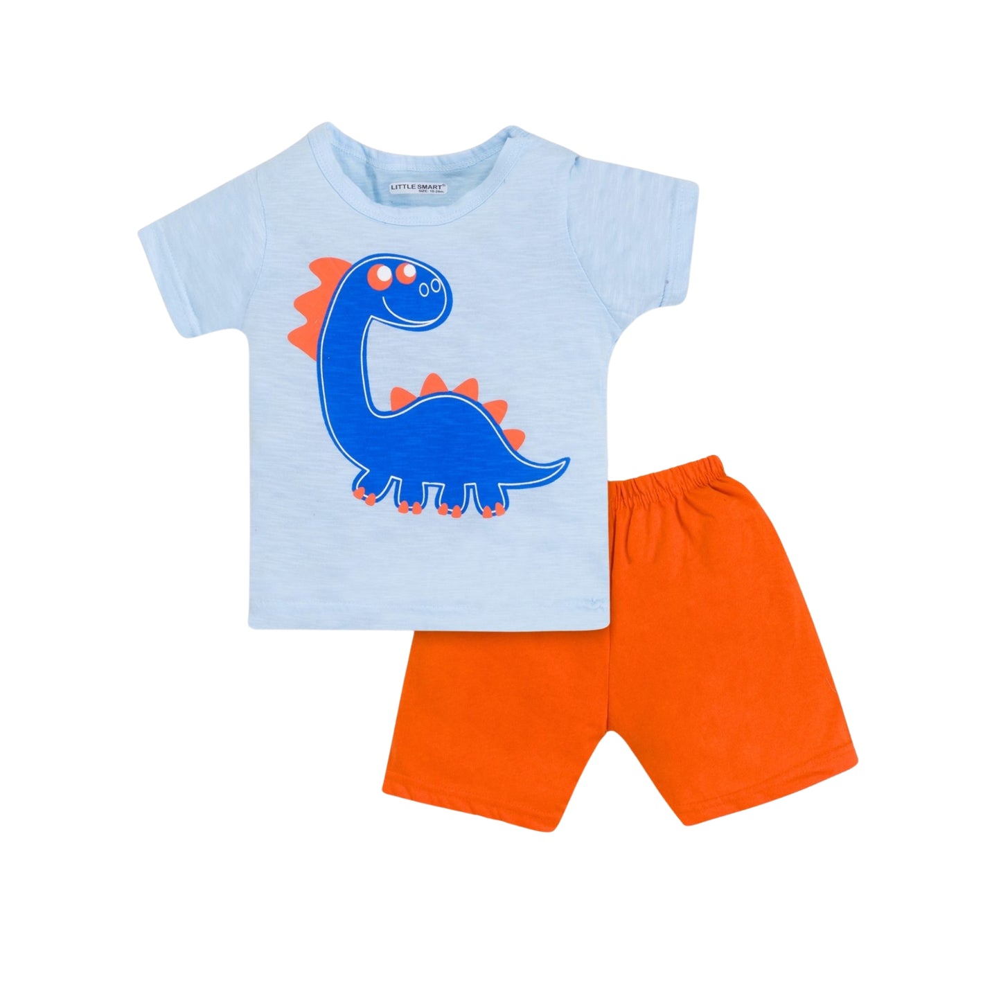 (LS-GS-69A) H/S Tshirt Short Set (12M-18M-24M)