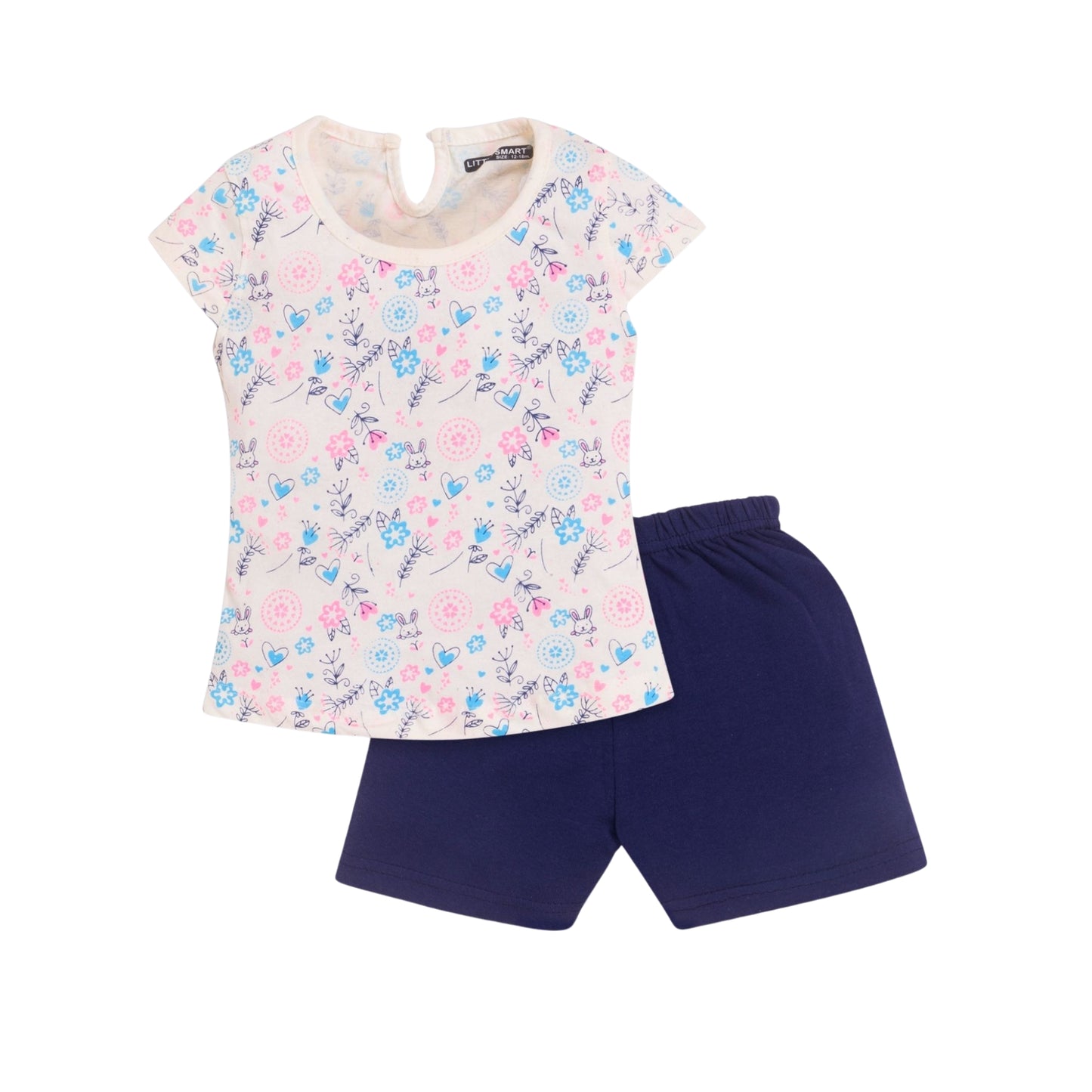 (LS-GS-70) H/S Top Short Set (12M-18M-24M)