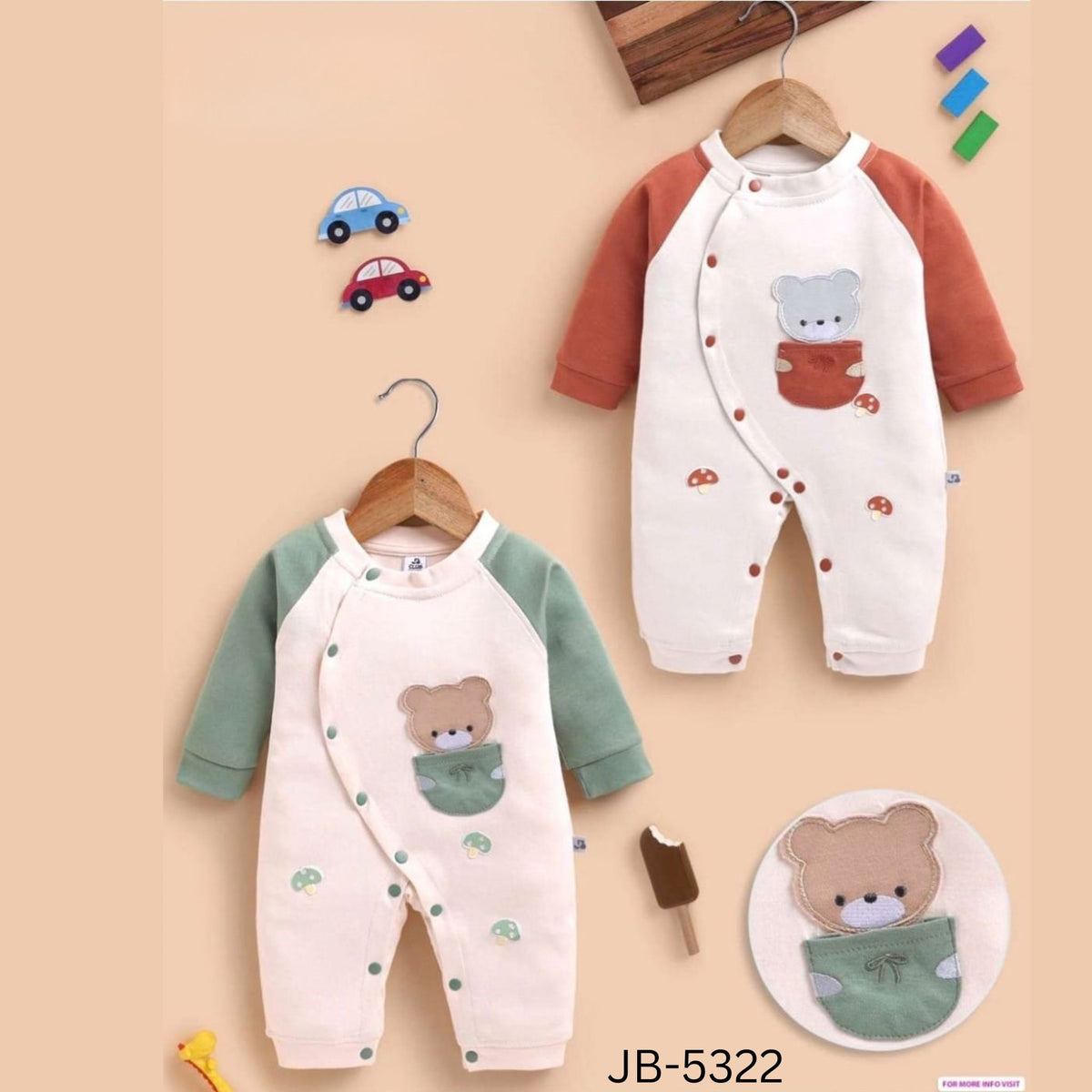 (JB-5322) INFANT FULL RFOMPER (UP TO 9 months)