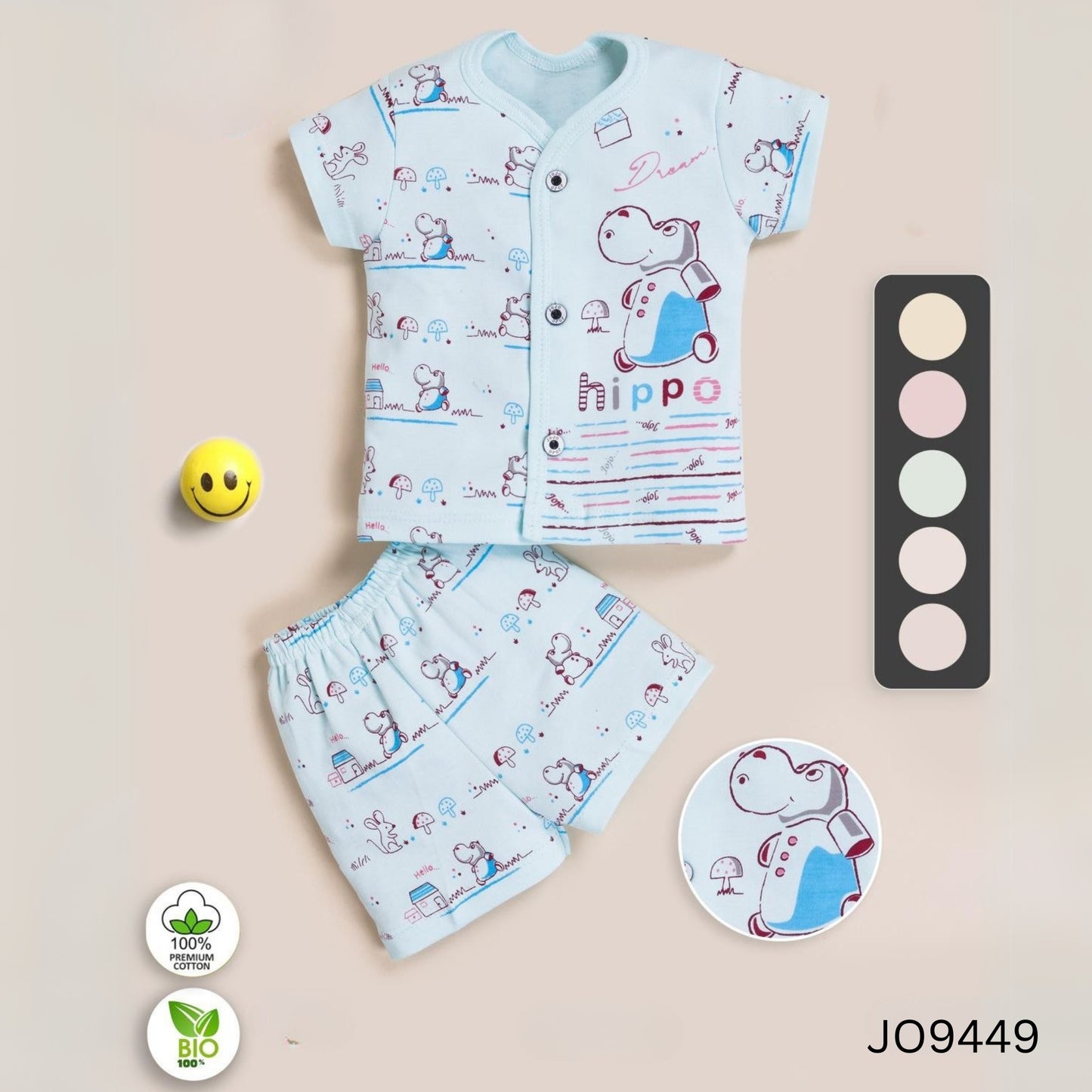 (JO9449) BABY HALF SET