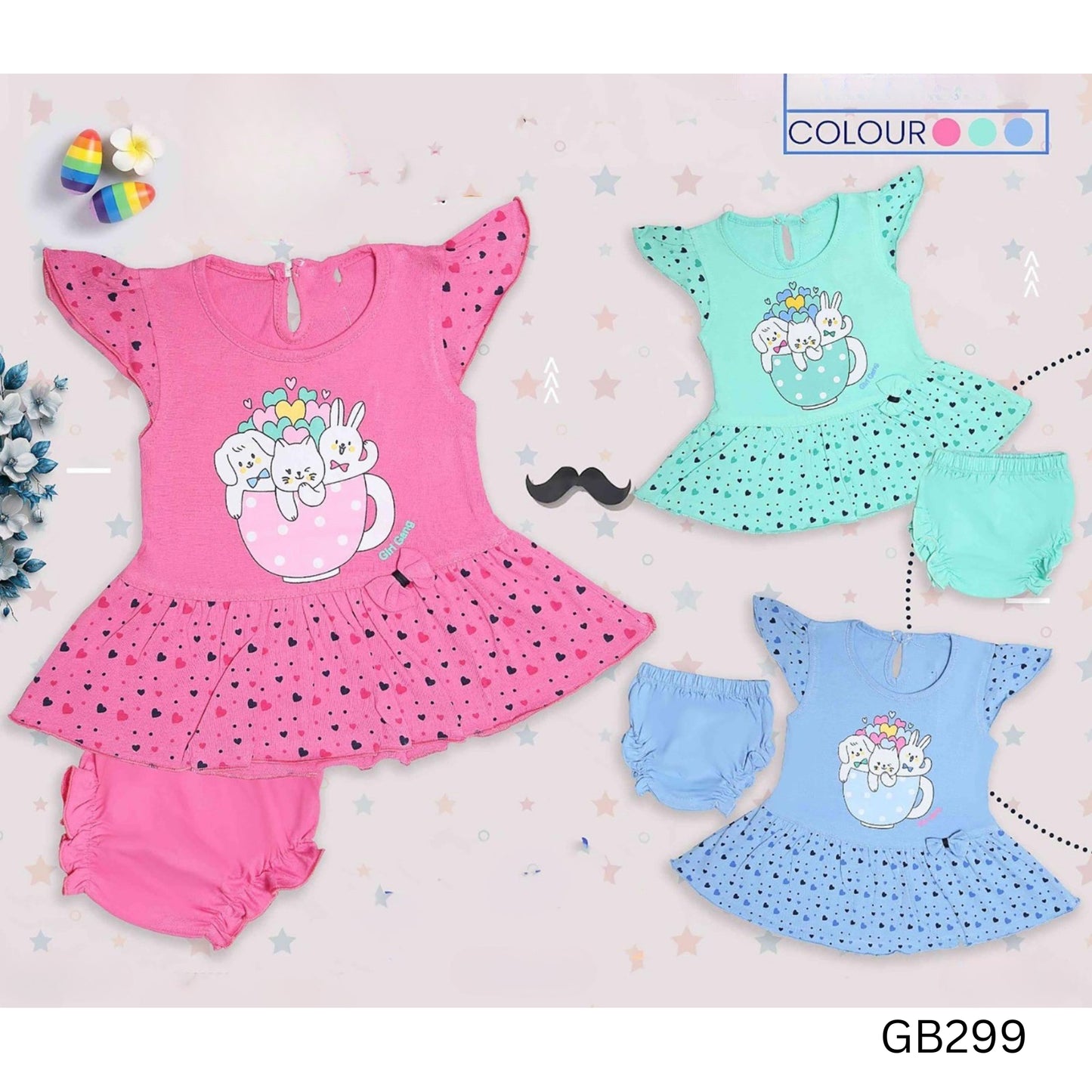 (GB299) GIRLS FROCK S/M/L