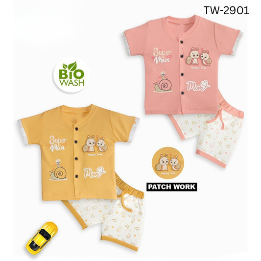 (TW2901) BOYS HALF SET M/L/XL