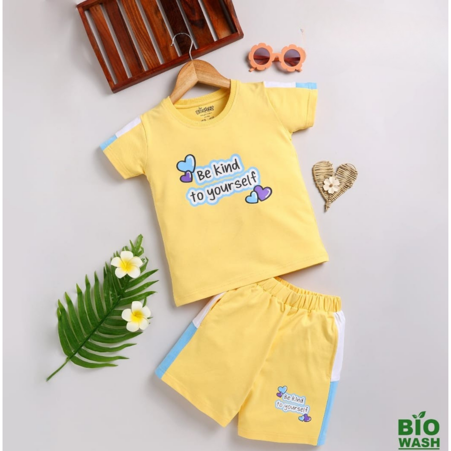 (BKZ-105A) Girls Co-ord set 5 to 10 years