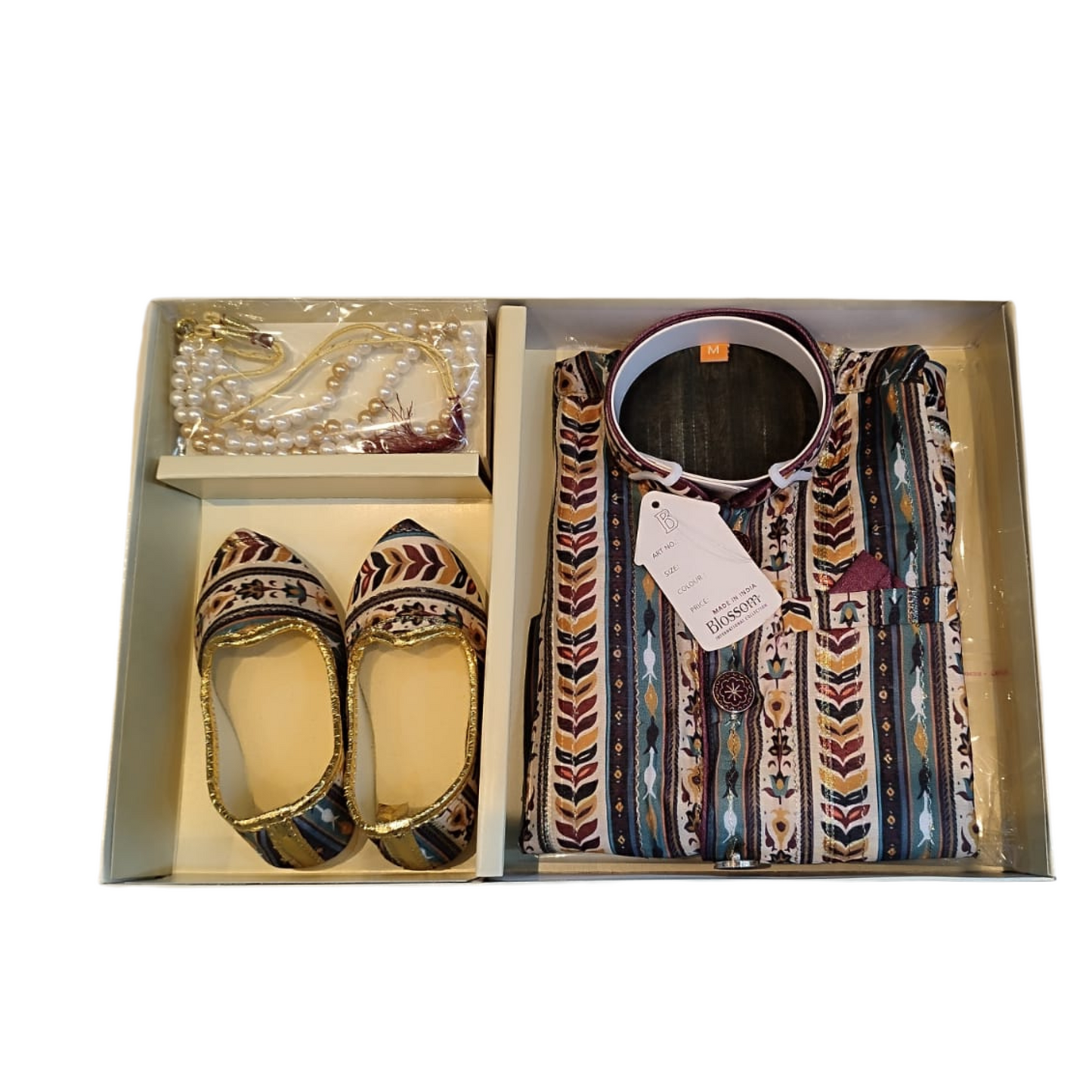 (UN9035) BOYS SALWAR SET S/M/L