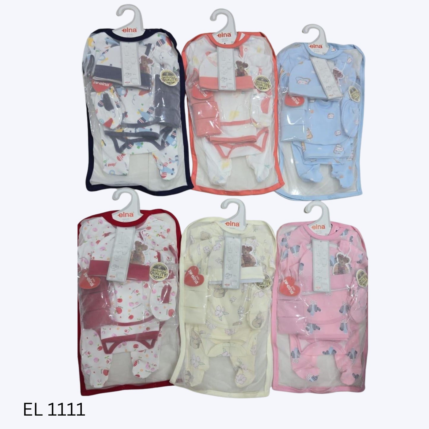 (EL-1111) BABY GIFT SET 8 PCS