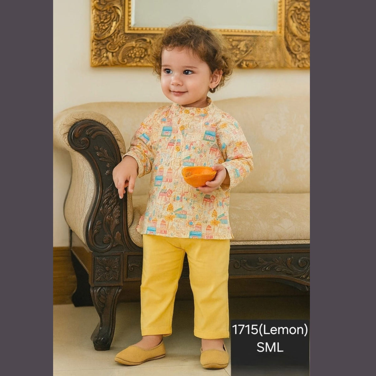 (TT-1715) Kurta Pajama Set (Upto 2 years)