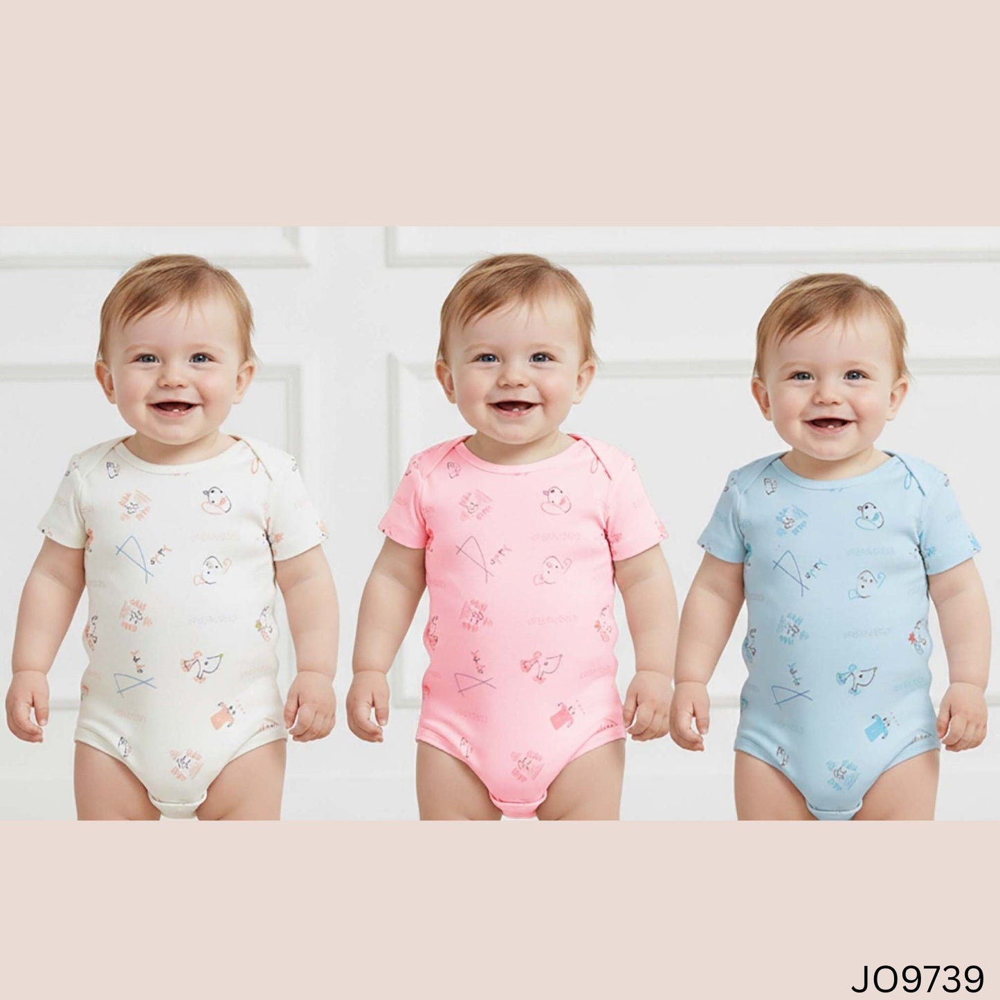 (JO9739) BABY ROMPER SET SIZE S