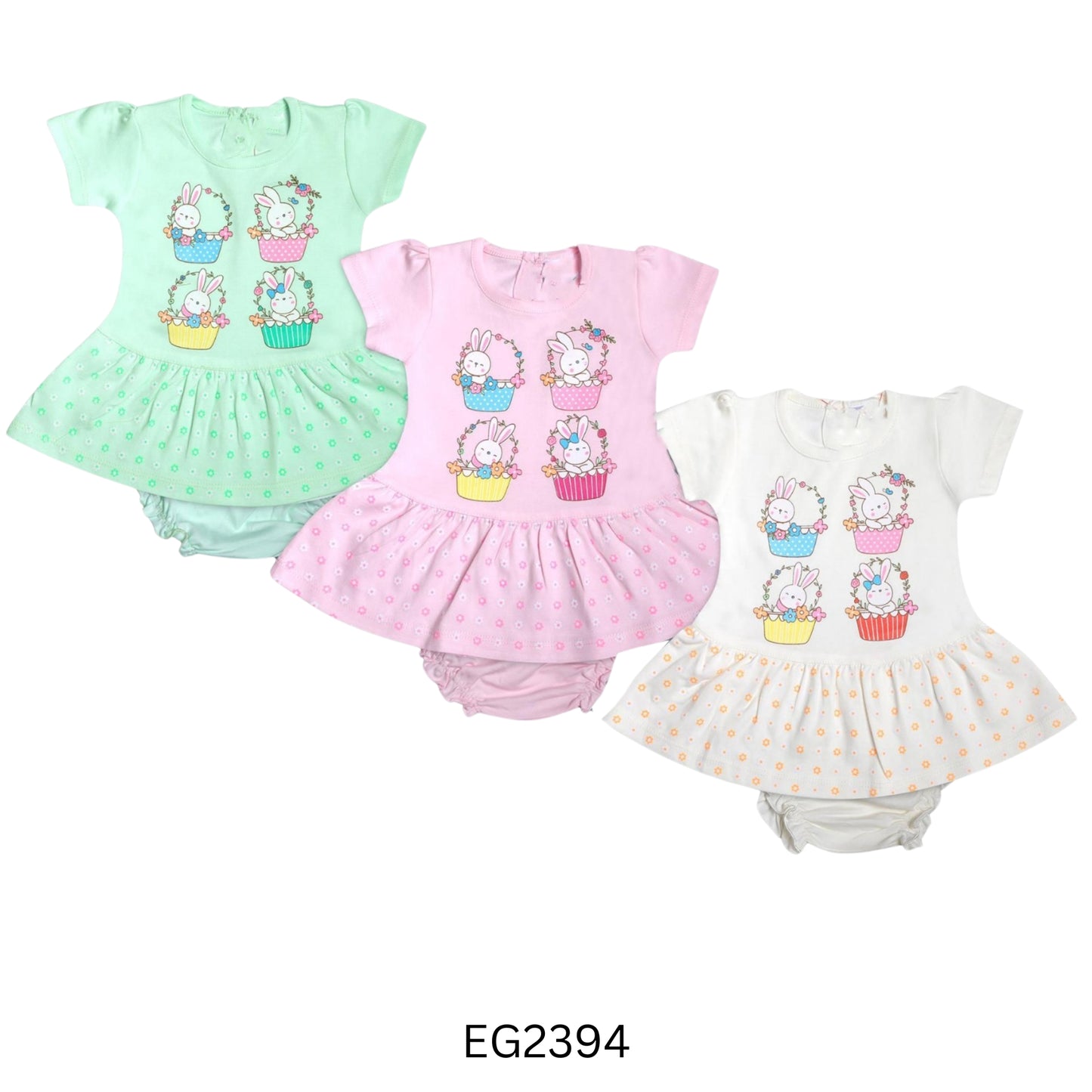 (EG2394) GIRLS FROCK M/L/XL