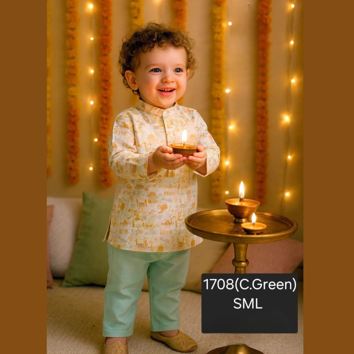 (TT-1708) Kurta Pajama Set (Upto 2 years)