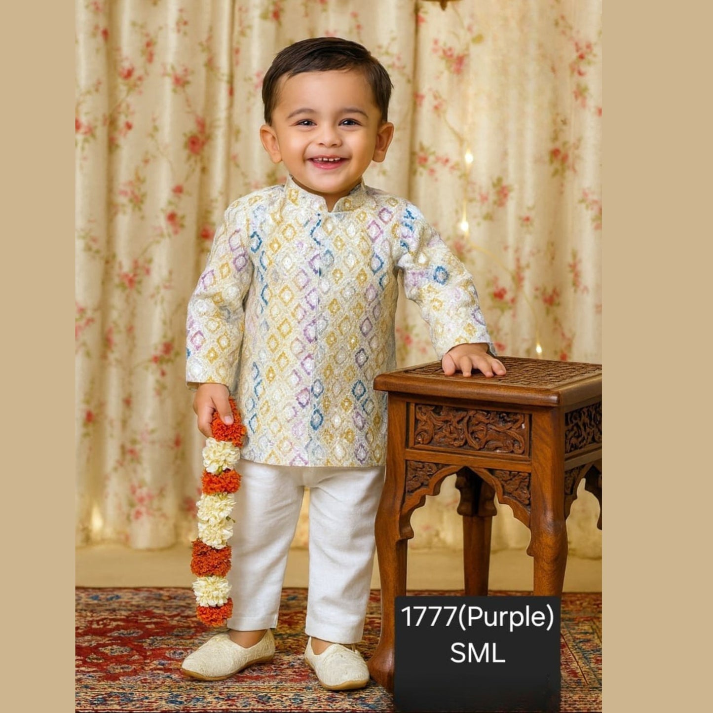 (TT-1777) Kurta Pajama Set (Upto 2 years)