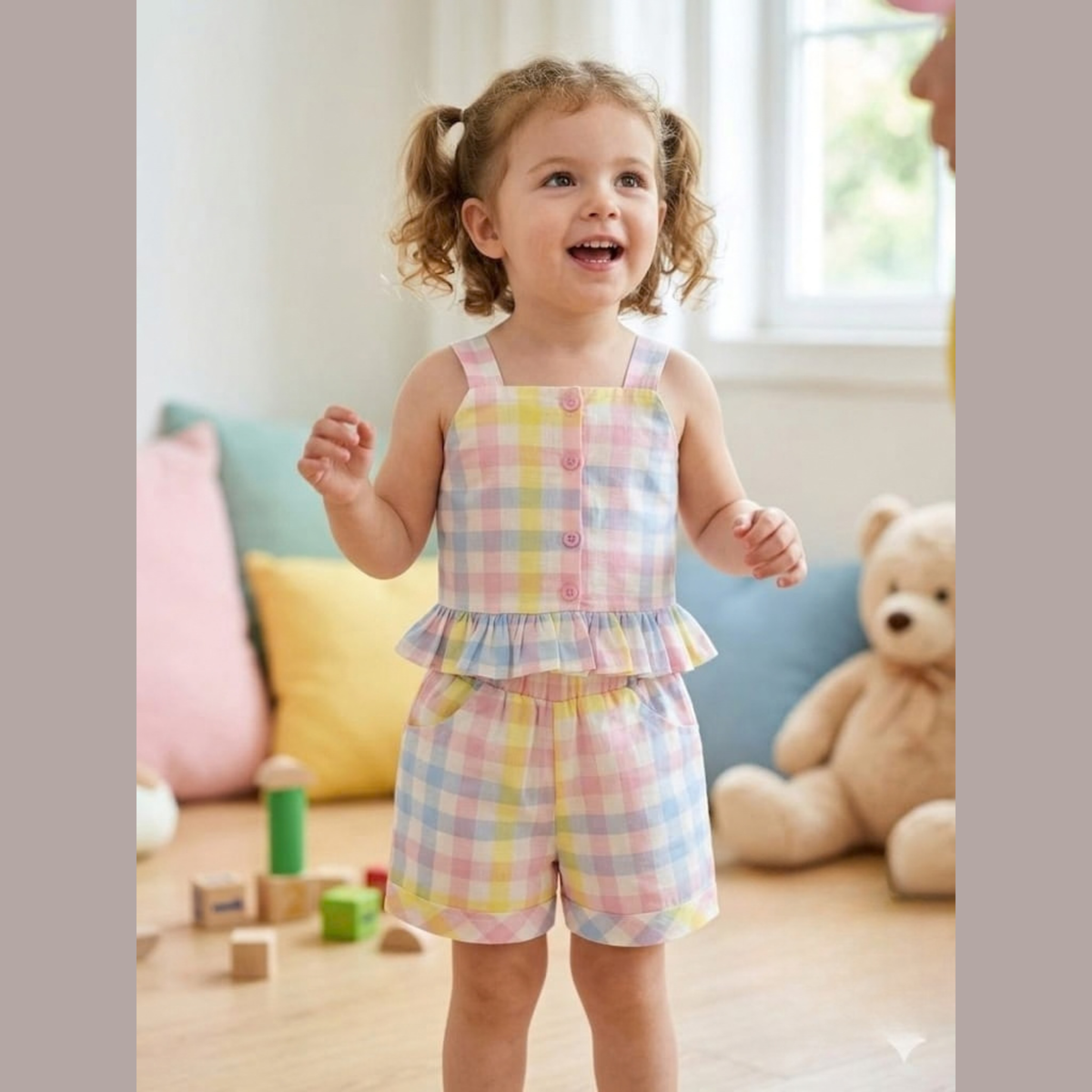 (DC-131) Girls Shorts and Top 14/22