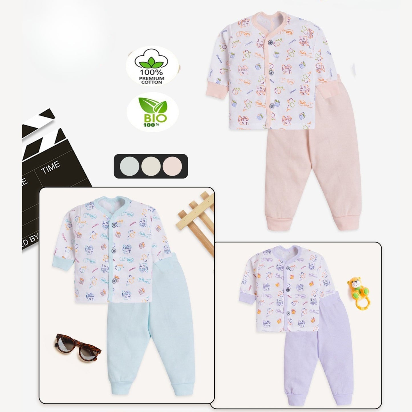 (JO9635) BABY FULL SET  Size 0