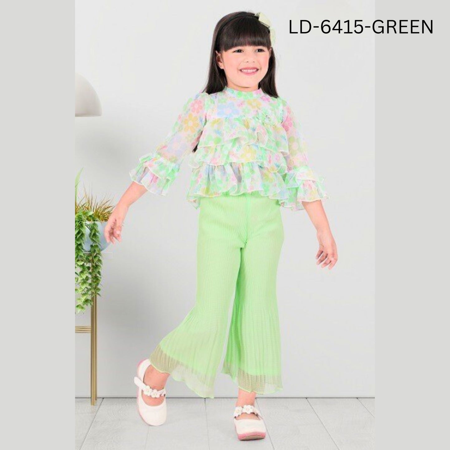 (LD-6415-GREEN) L/DOLL-GREEN 18/26