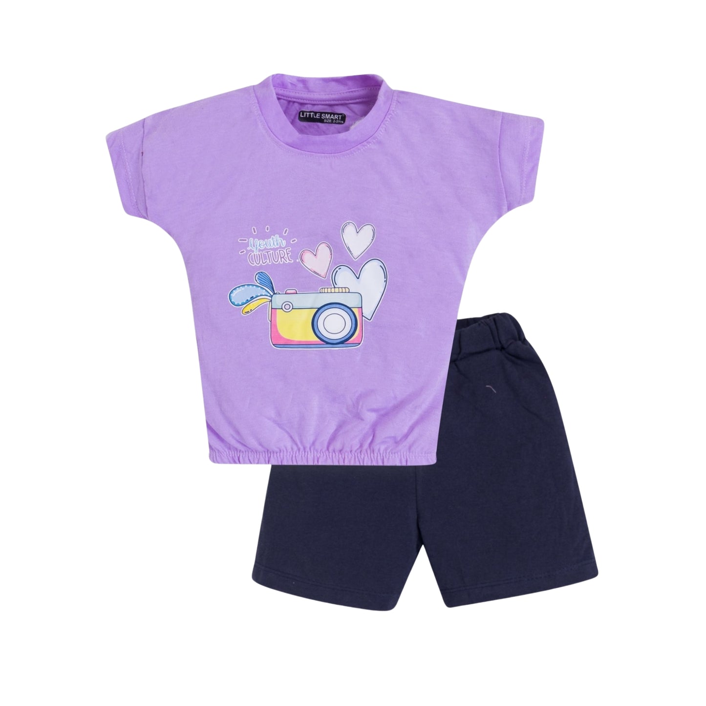 (LS-GK-14) H/S Top Short Set (2Y-4Y-6Y)