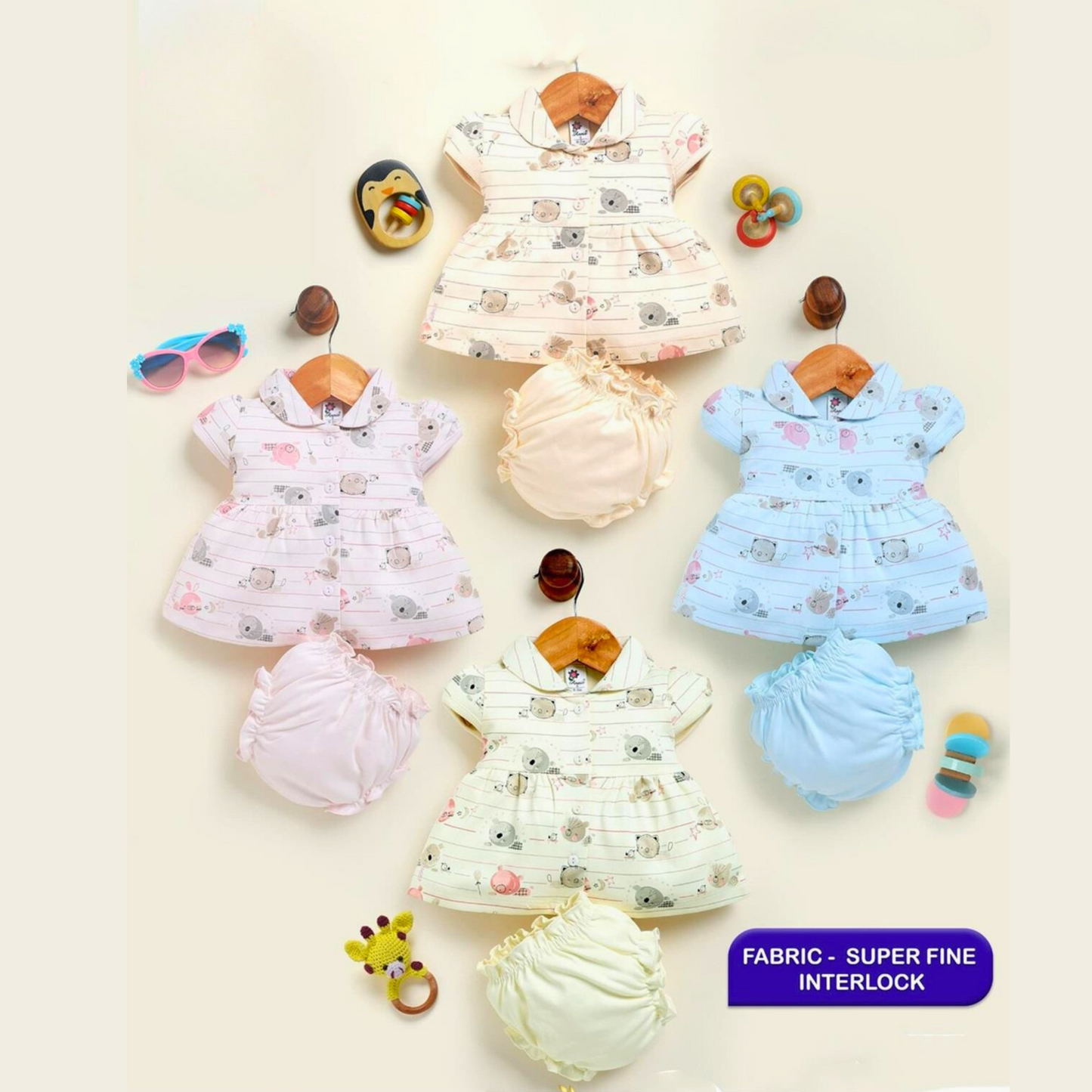 (AN-253) Baby Frock size 0
