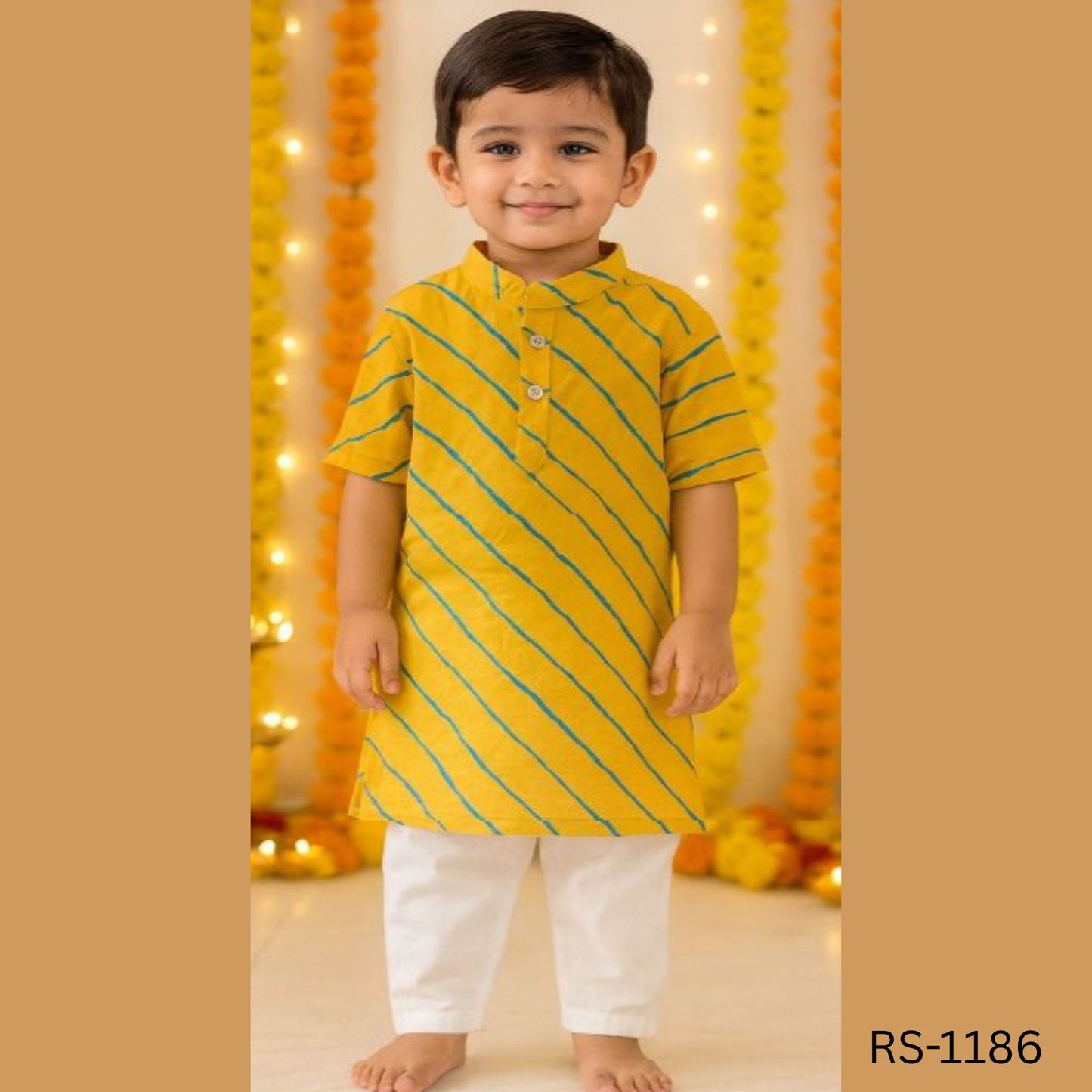 (RS-1186) Boys Kurta Pajama - 14/26