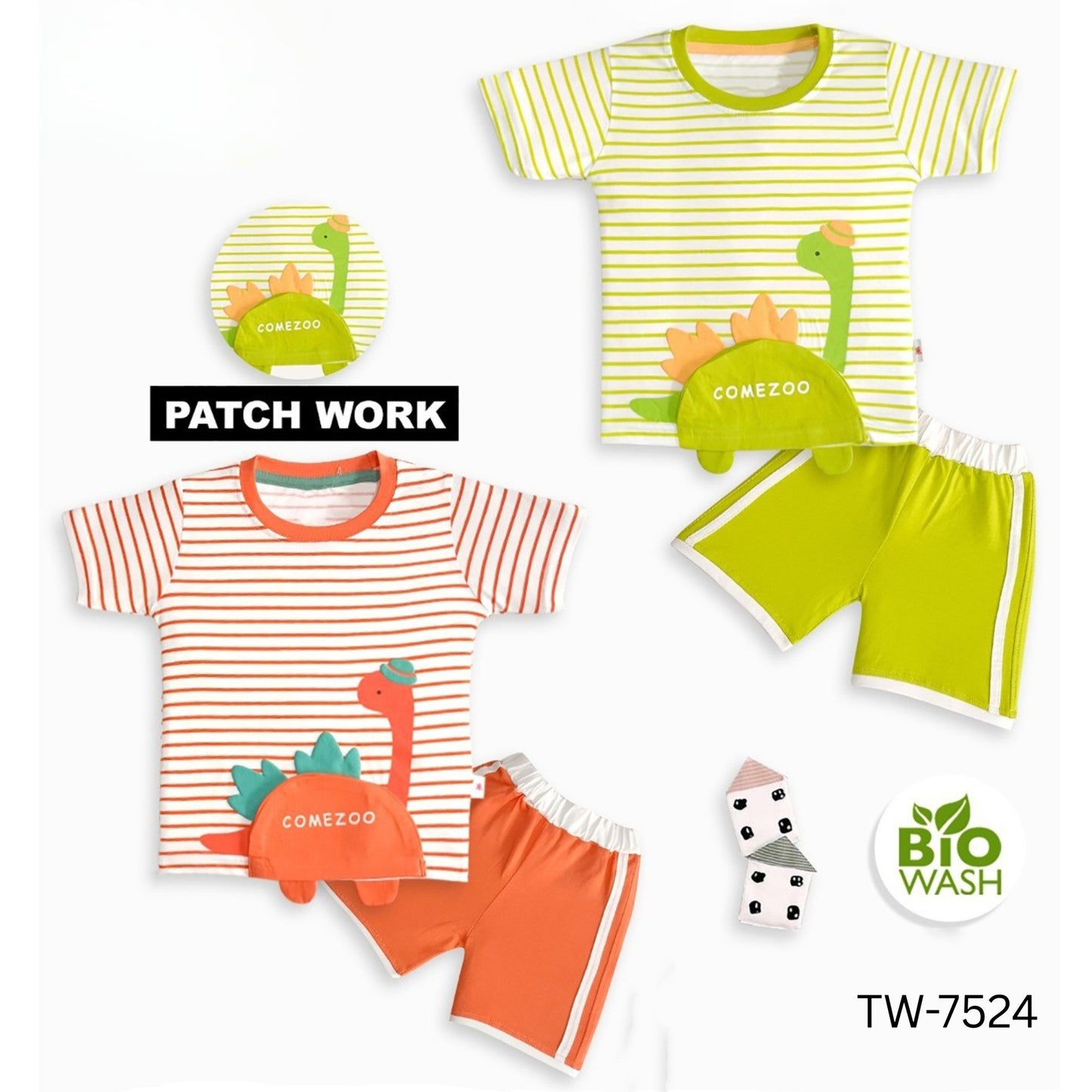 (TW7524) BOYS HALF SET L/XL/XXL