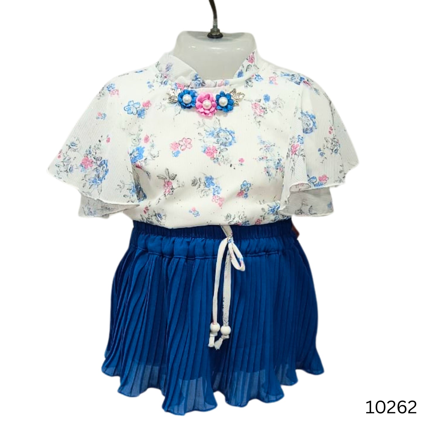 (SF-SW-10262) Girls Skirt Top 16/26
