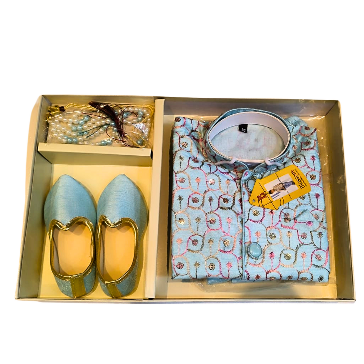 (UN8057) BOYS DHOTI SET S/M/L