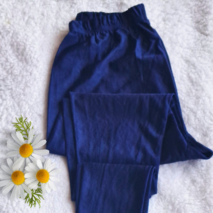 Navy Blue Alia Cut Ethnic Dress With Flower Print and Gota Patti Lace