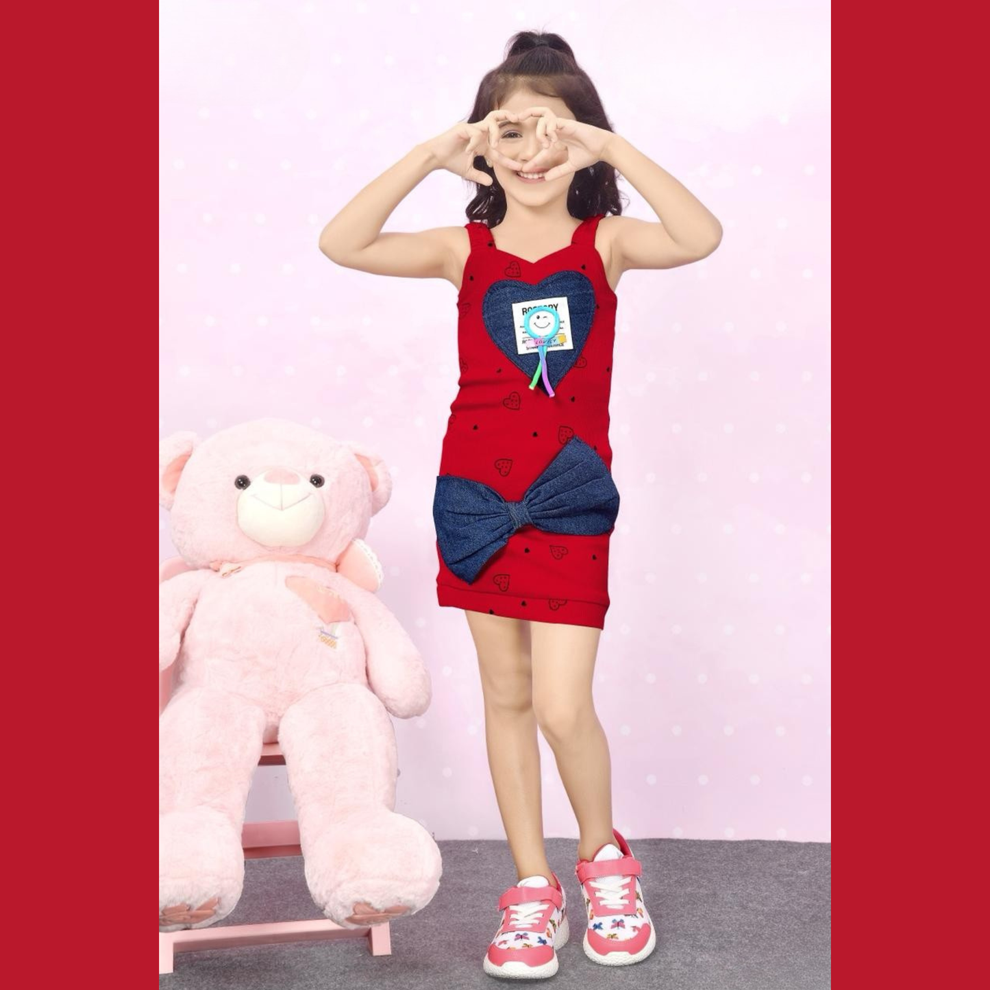 (D-316) Girls Dress 18/28
