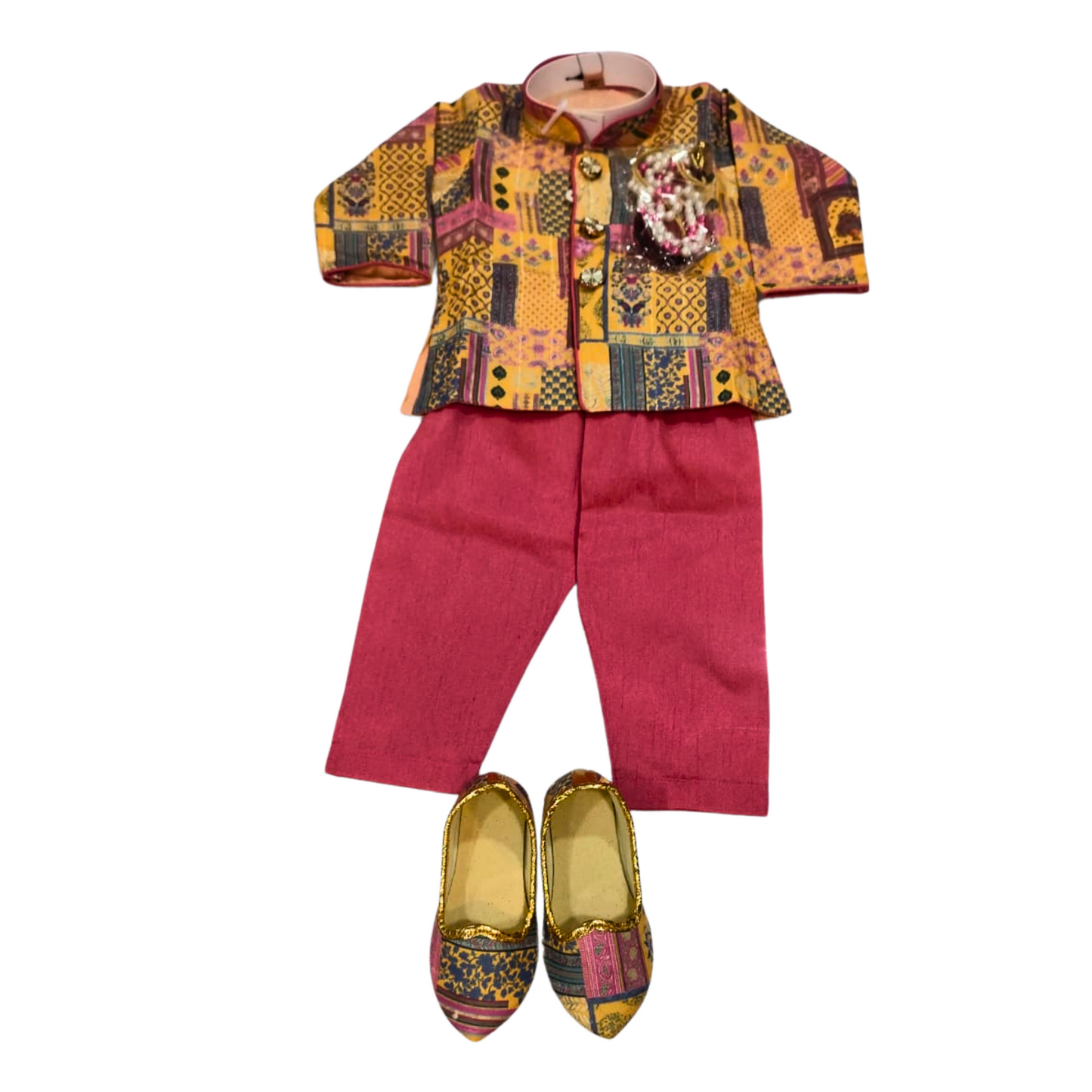 (UN9033) BOYS SALWAR SET S/M/L