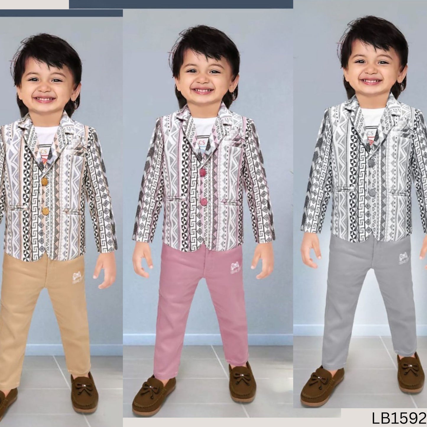 (LB1592) BOYS FULL JACKET SET SIZE 0