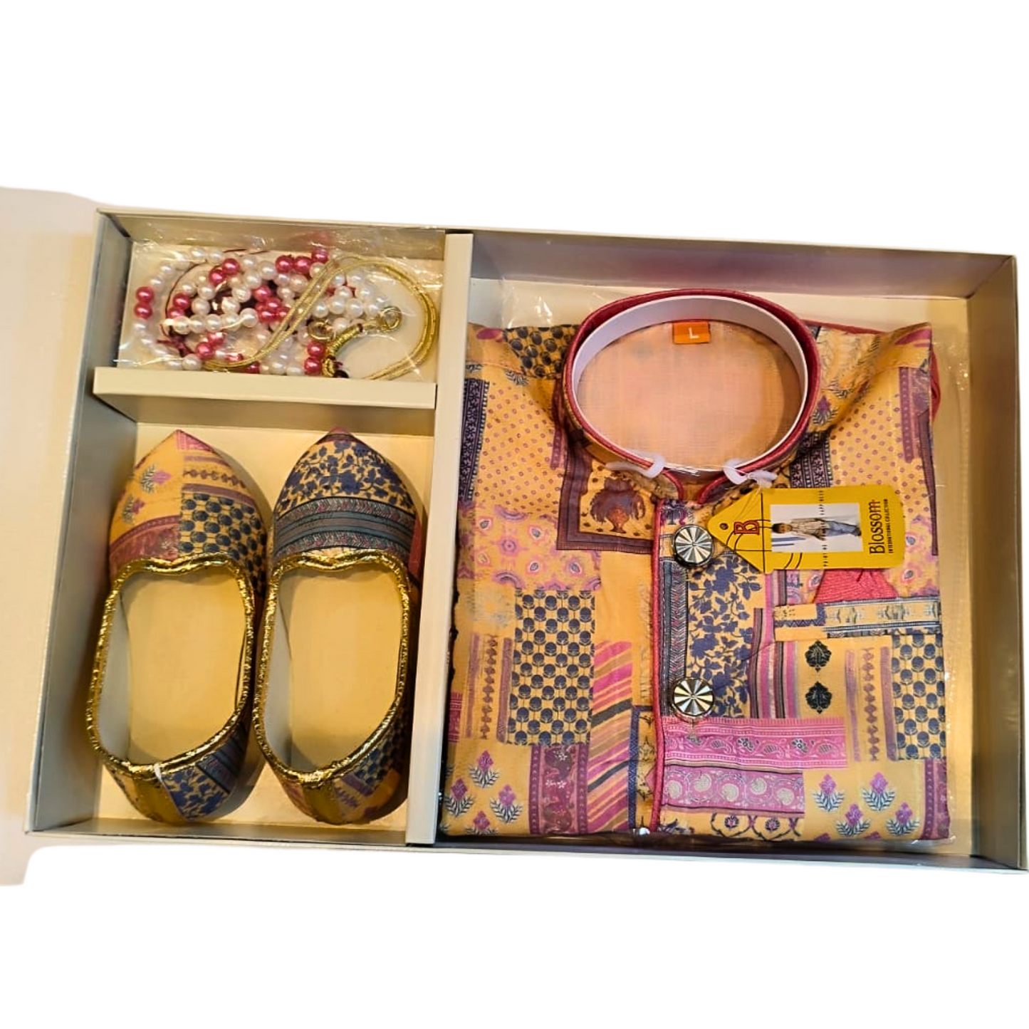 (UN9033) BOYS SALWAR SET S/M/L