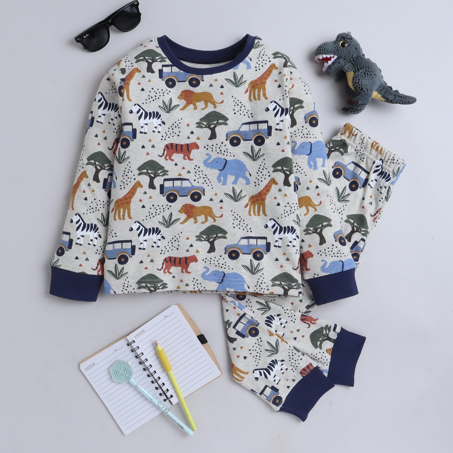 (BN-000040) Unisex Pajamas Full/Full 1 yr/6 yr