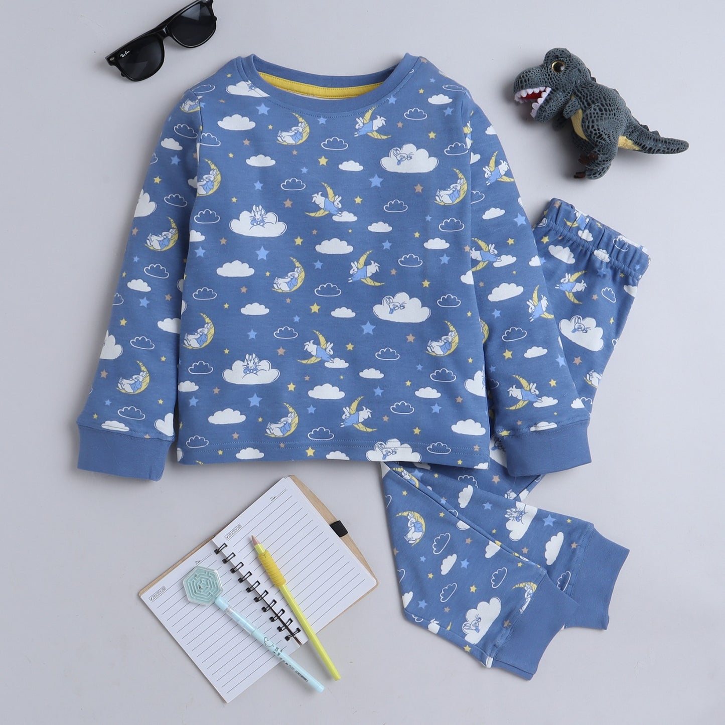 (BN-000041) Unisex Pajamas Full/Full 1 yr/6 yr