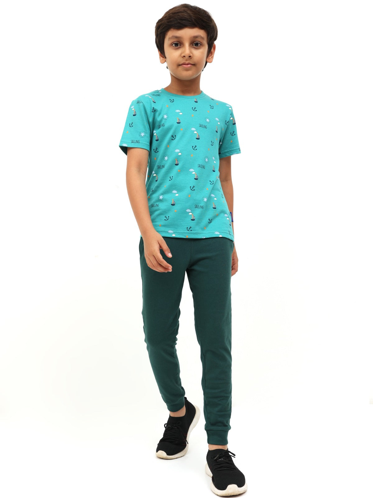 (BNBSTP08) Boys T-Shirt& Pant Set Item (6 Styles) - 6 months to 14 years