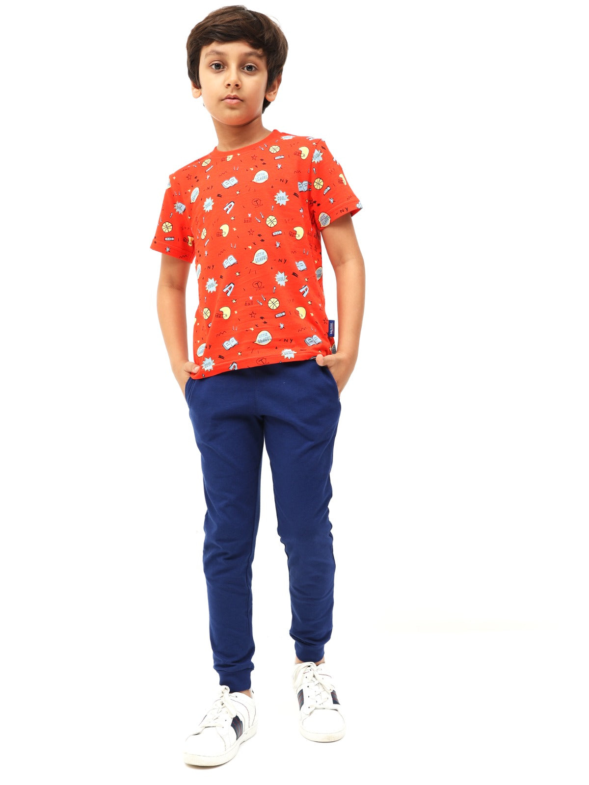 (BNBSTP10) Boys T-Shirt& Pant Set Item (6 Styles) - 6 months to 14 years