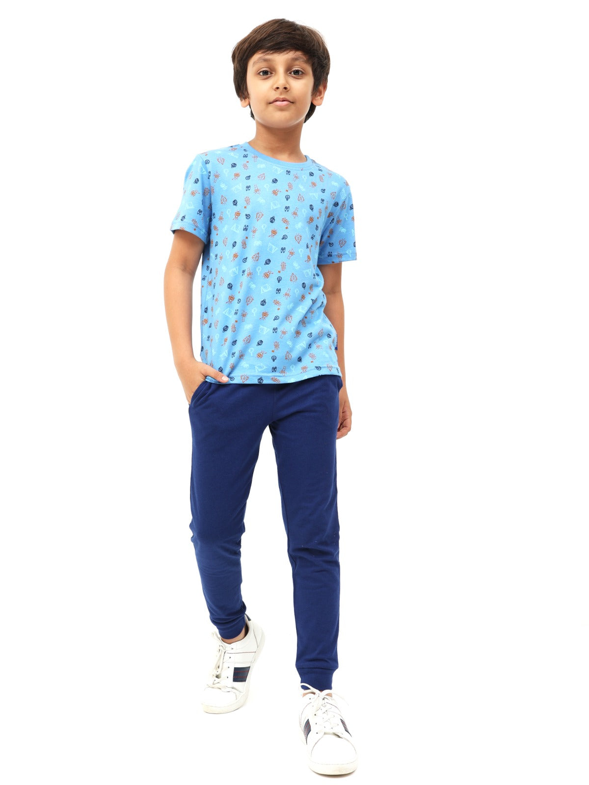 (BNBSTP11) Boys T-Shirt& Pant Set Item (6 Styles) - 6 months to 14 years