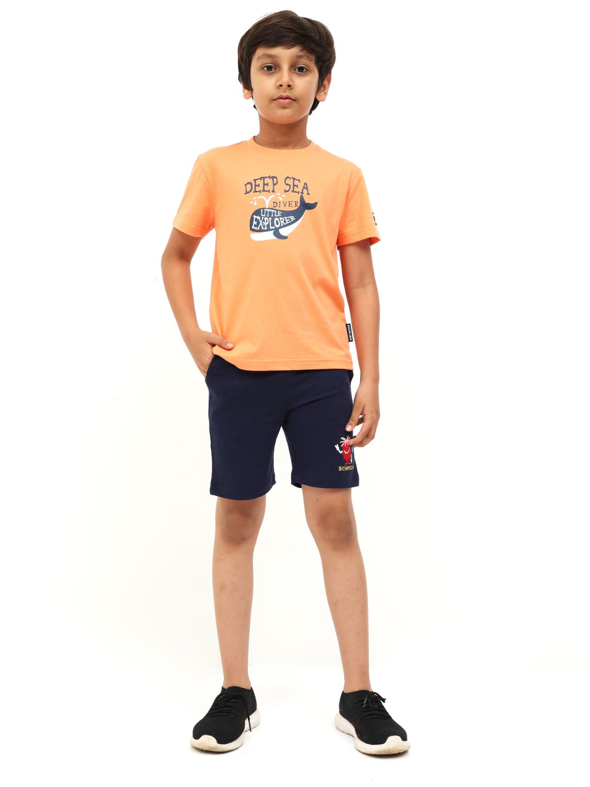 (BNBSTS02) Boys T-Shirt& shorts Set Item (6 Styles) - 6 months to 14 years