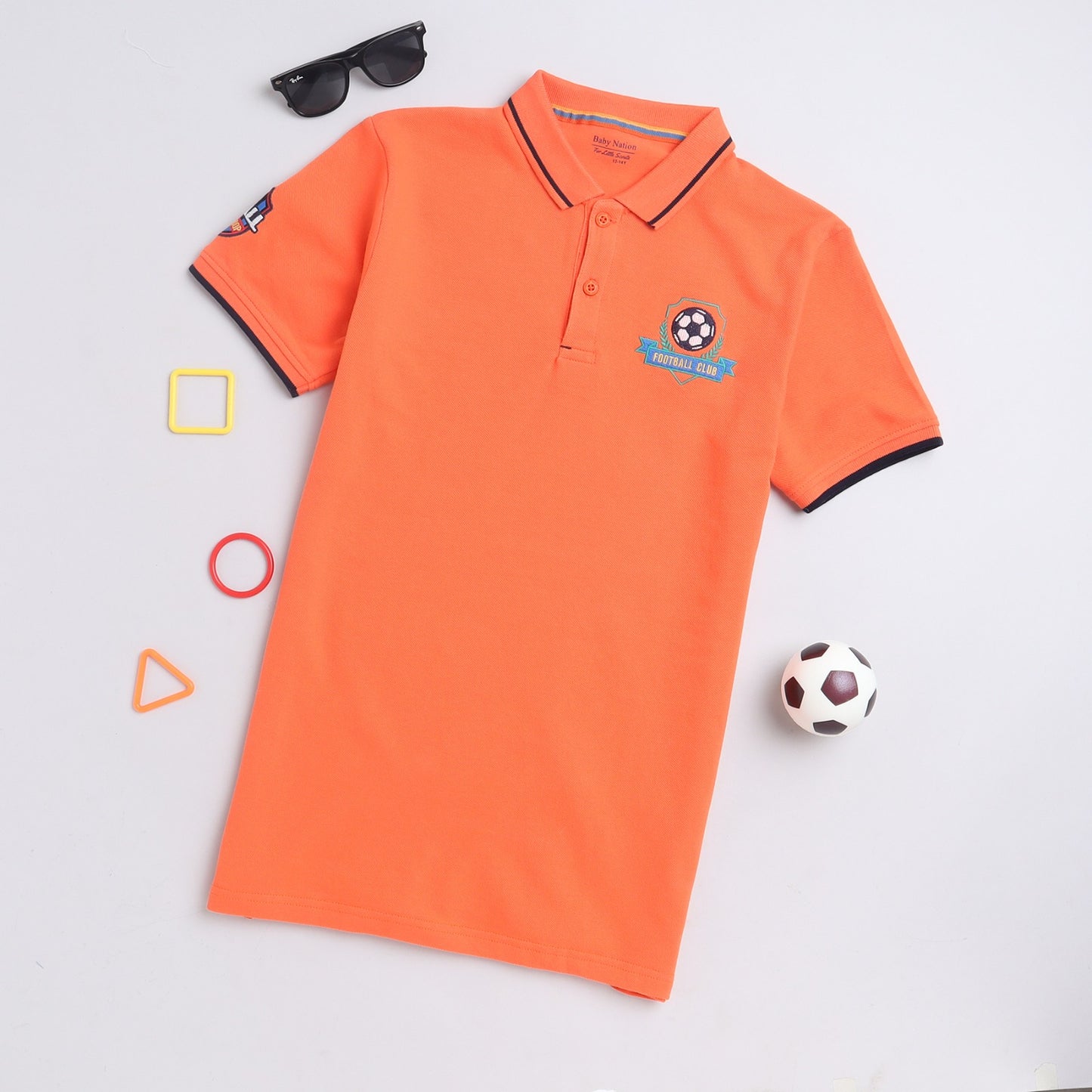 (SS23-3BP) Boys Polo T-Shirt 5 Styles - 2 to 10 years