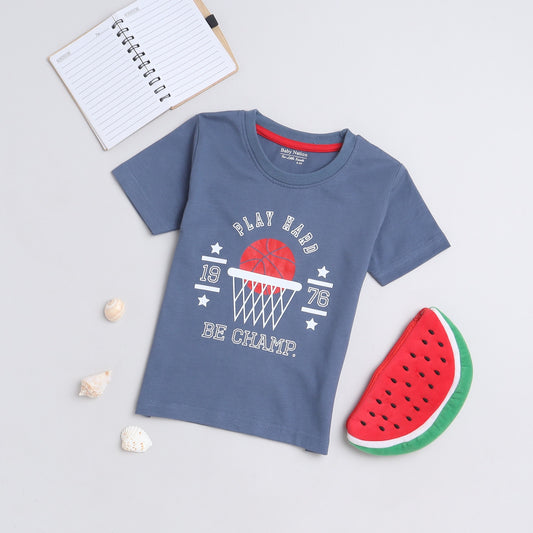 (SS24-BTS25) Boys T-Shirt 5 Style - 1 to 10 years