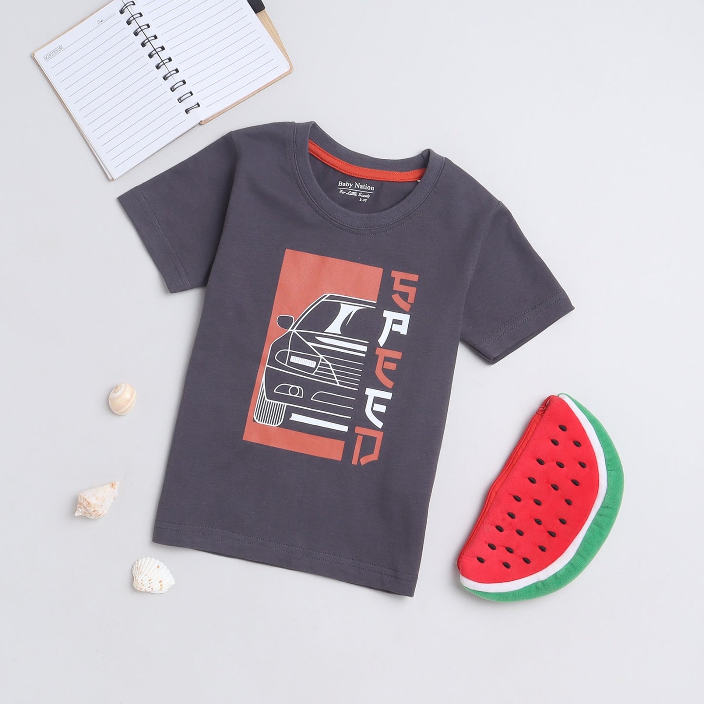 (SS24-BTS26) Boys T-Shirt 5 Style - 1 to 10 years