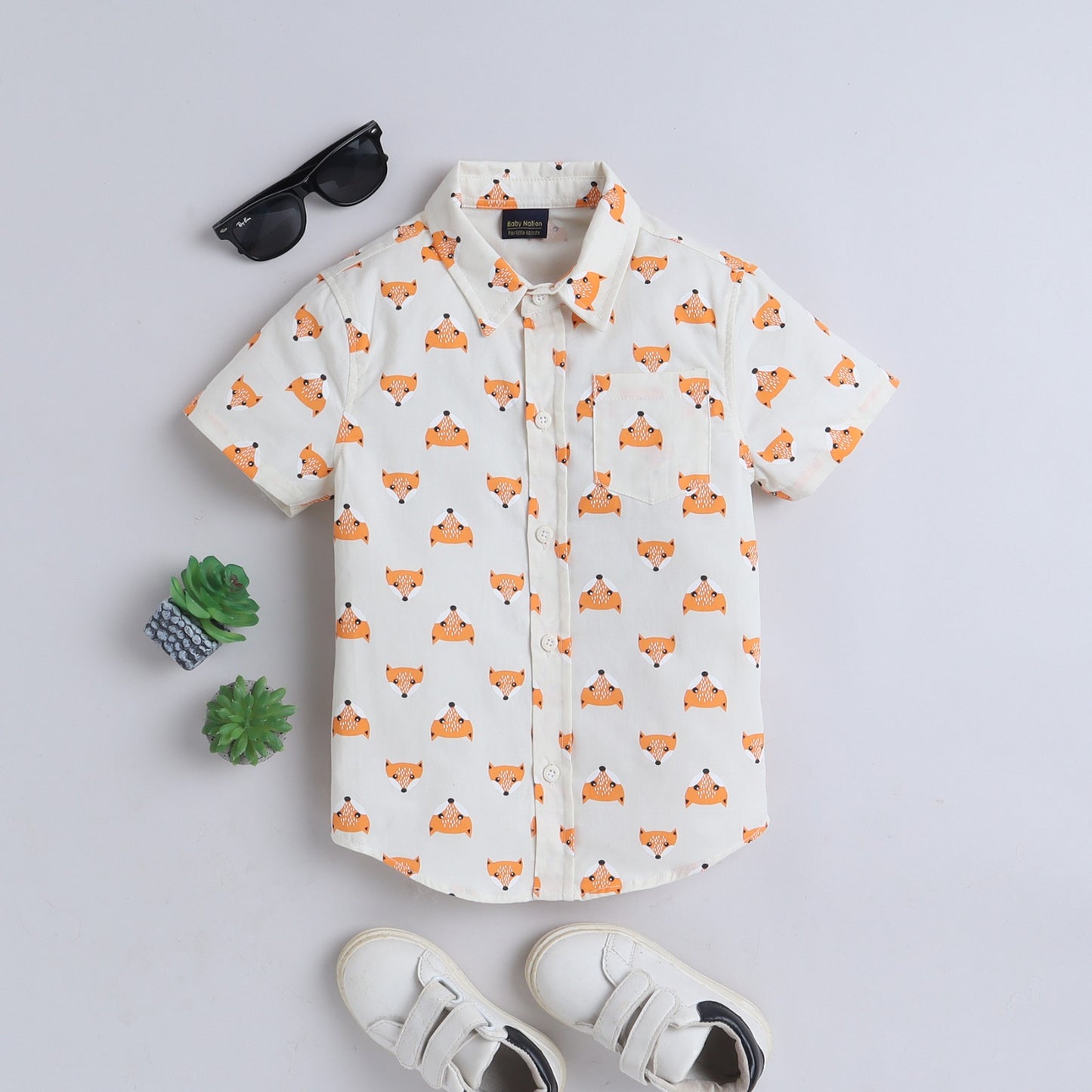 (WS23-BSH02) Boys Shirt 3 Style - 1 to 7 years