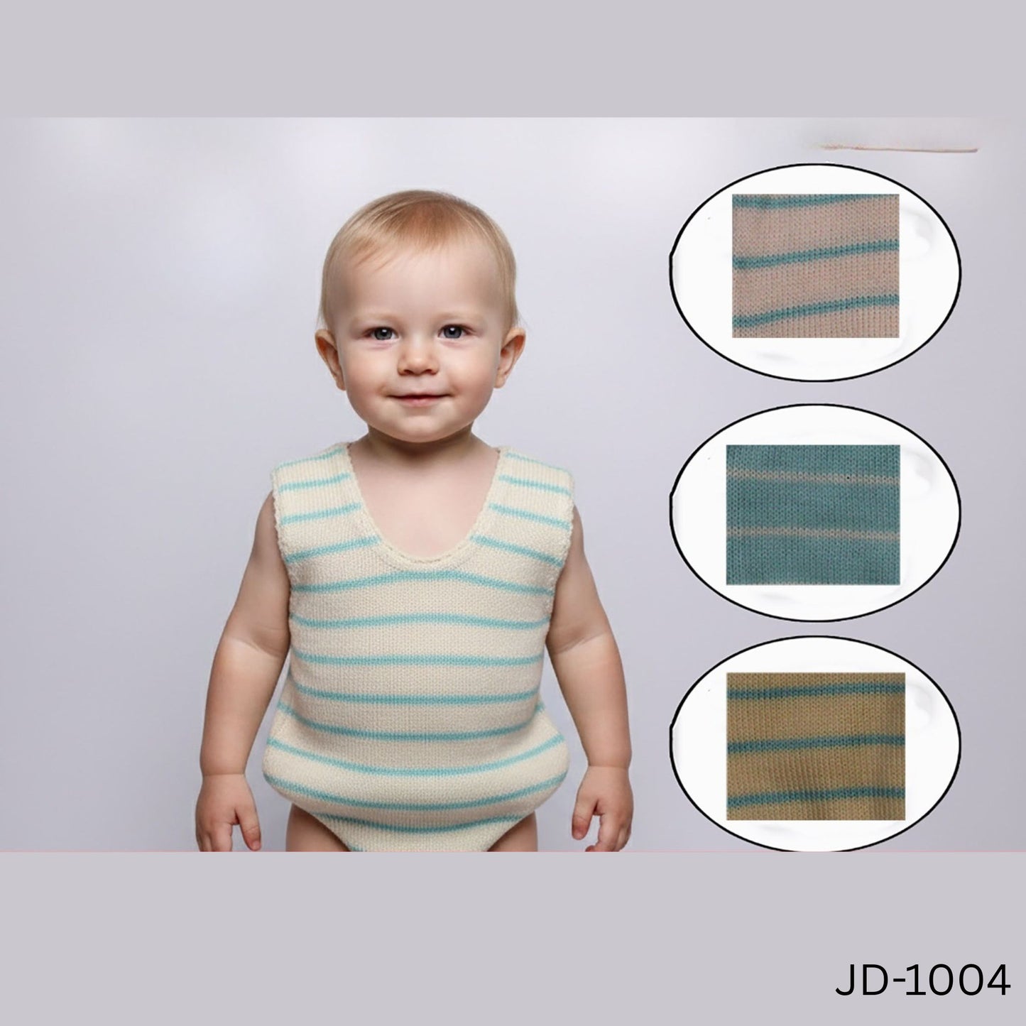(JD1006) BABY S/LESS VEST Size 1/2/3