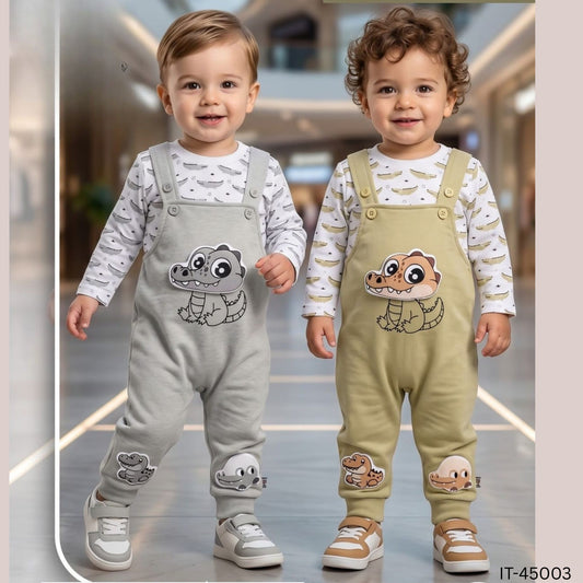 (IT-45003) DUNGAREE SET FULL/FULL 0 to 2