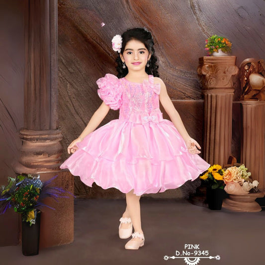 (B-9345) Girls Party Frock 16/22