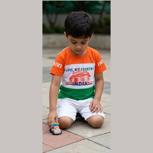 (CK-000052) Tiranga T-Shirt 5 SIZE 16/20