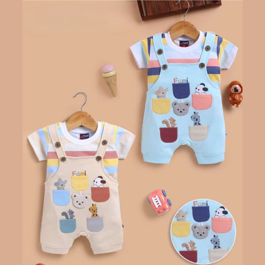 (JB-5119) ROMPER SET 0 to 2