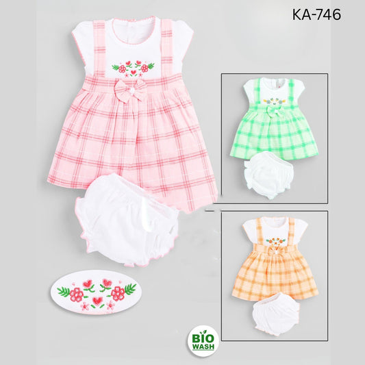 (KA746) GIRLS FROCK SET 1 to 3 AND 16/18/20