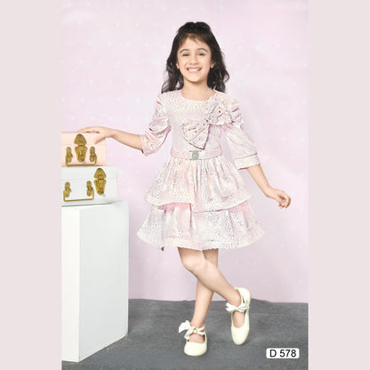 (D-578) Girls Party Frock 18/28