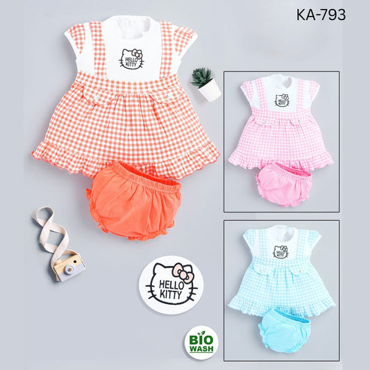(KA793) GIRLS FROCK SET 1 to 3 AND 16/18/20
