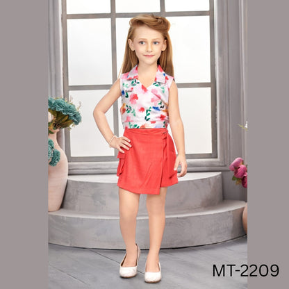 (MT-2209) Girls Skirt and Top 16/26